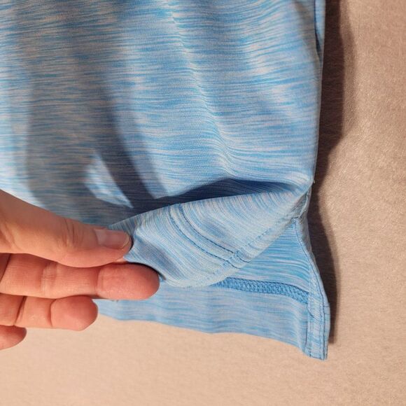 FootJoy FJ Polo Shirt Mens XL Blue Performance Short Sleeve Golfer Logo Outdoor - Picture 5 of 11